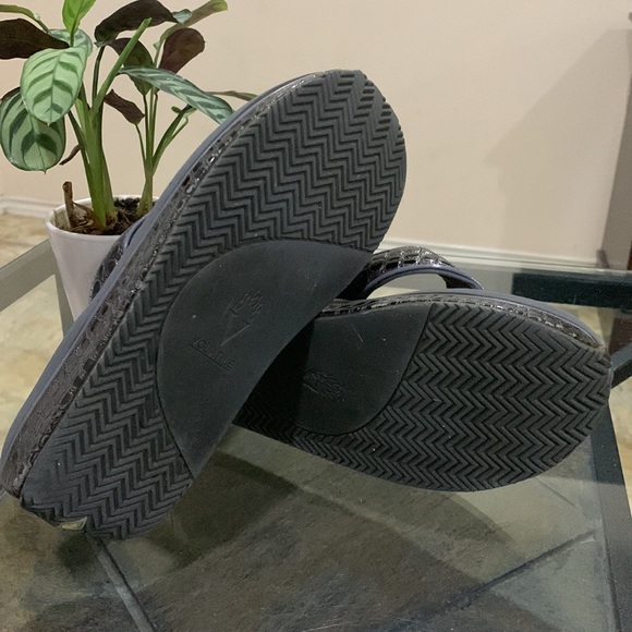 VOLATILE The Mini Croco Thong Wedge Sandal - Picture 6 of 8